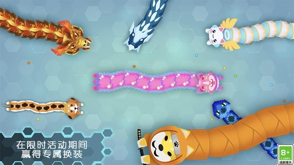疯狂蛇战游戏图1