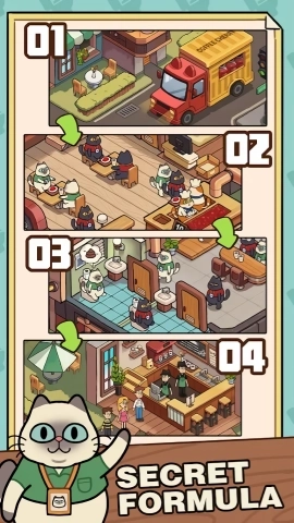 我的完美猫屎咖啡店免广告版图2