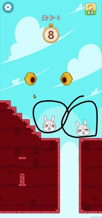 保护兔头游戏图2