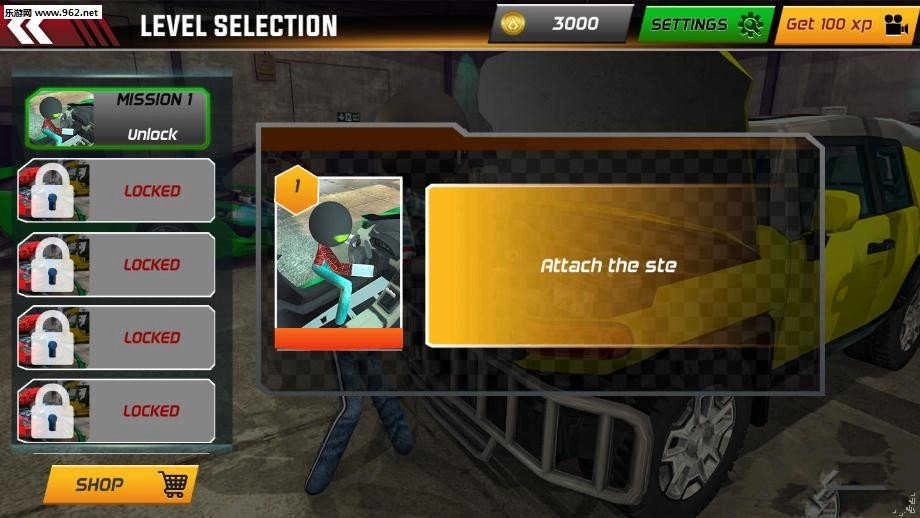 火柴人车库修理店(StickmanCarGarage)