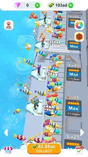 Idle Sea Fishing图2