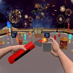 烟花核弹爆炸3D游戏