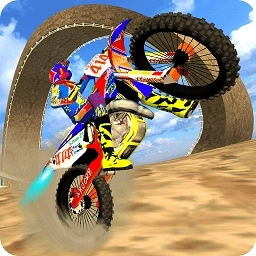 环绕摩托车大赛手机游戏