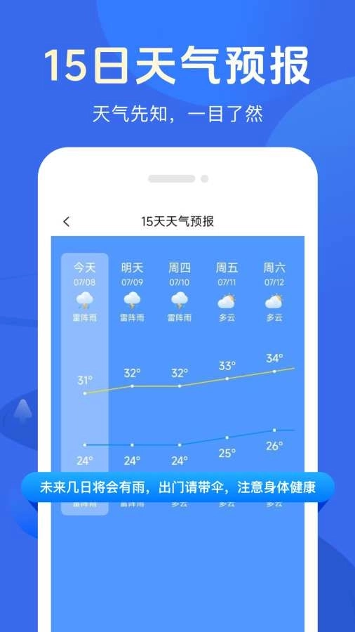 天气简报