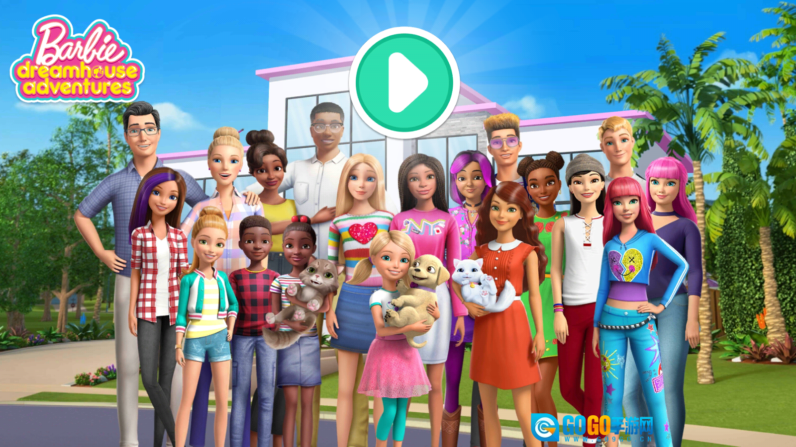 芭比梦幻屋冒险最新版图1