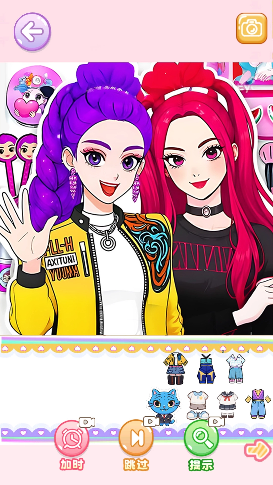 安静书女孩世界游戏图3