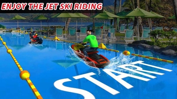 摩托艇特技模拟(1)