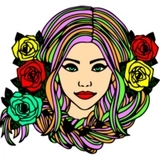 女孩发型着色书