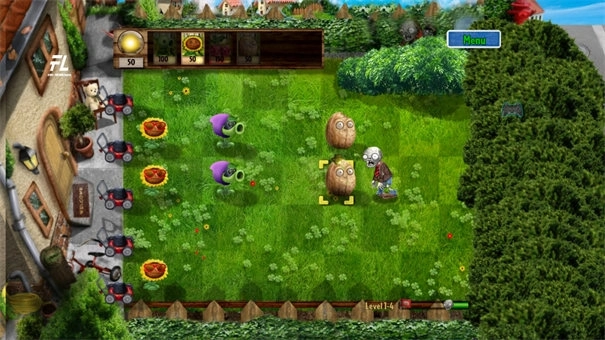 植物大战僵尸写实版图1