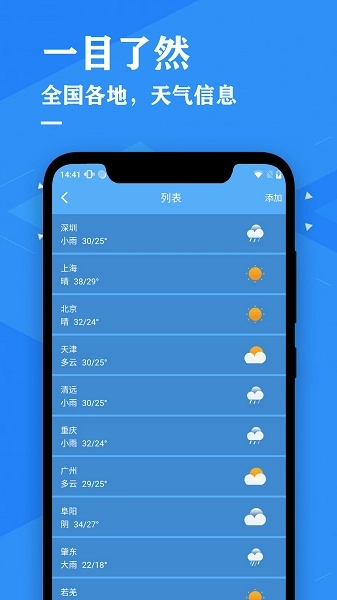 天气预报降雨预警图3
