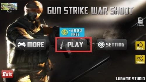 枪袭之战3D游戏