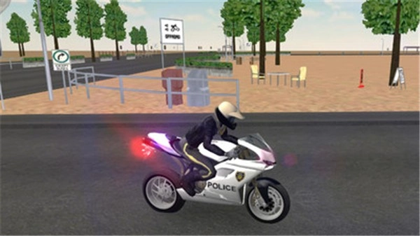 警察摩托车骑手(2)