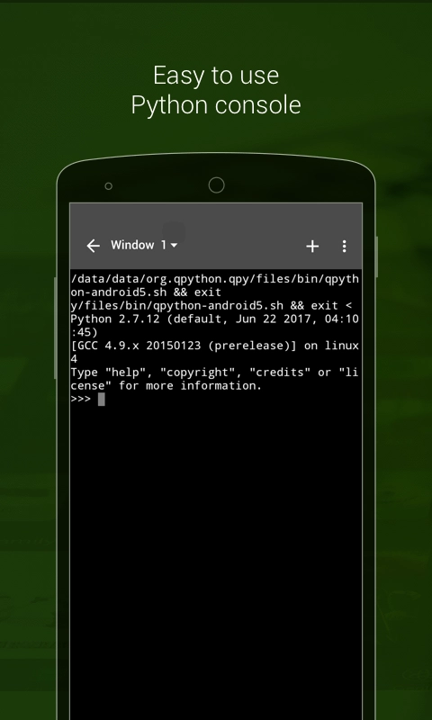 QPython(2)