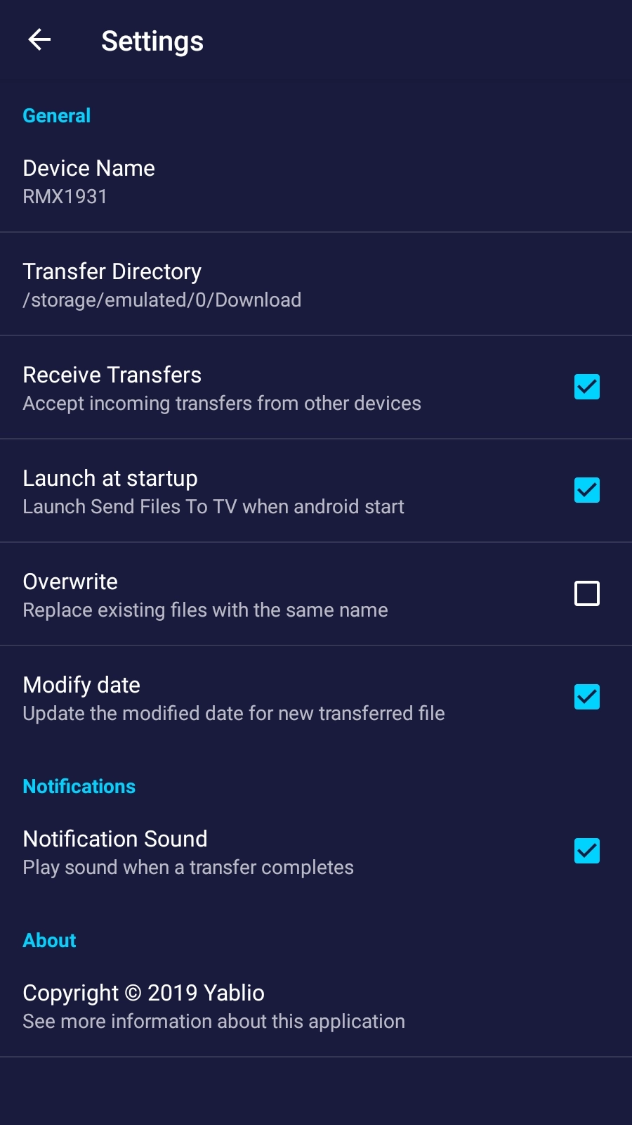Send files to TV图1
