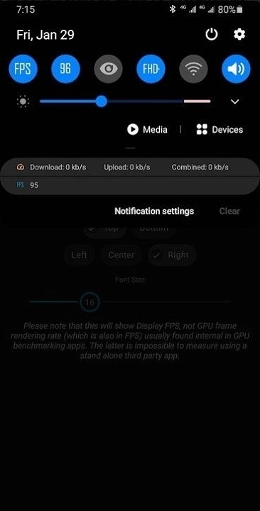 display fps帧率显示器