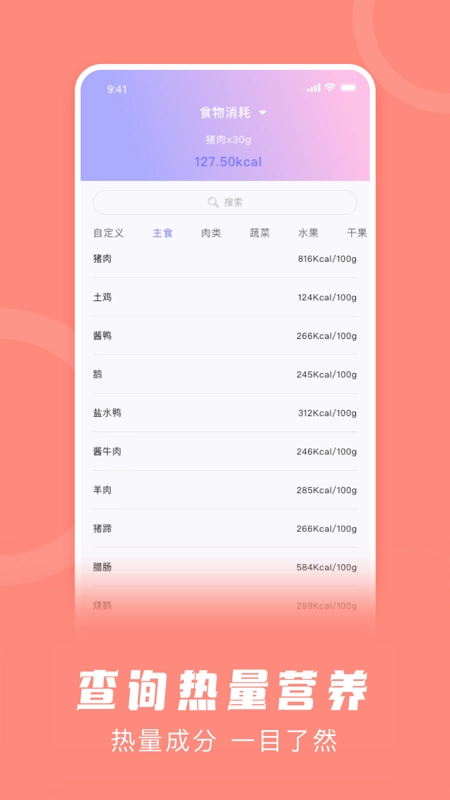 卡路里计算器(2)