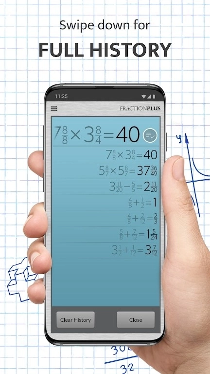 Fraction Calculator Plus