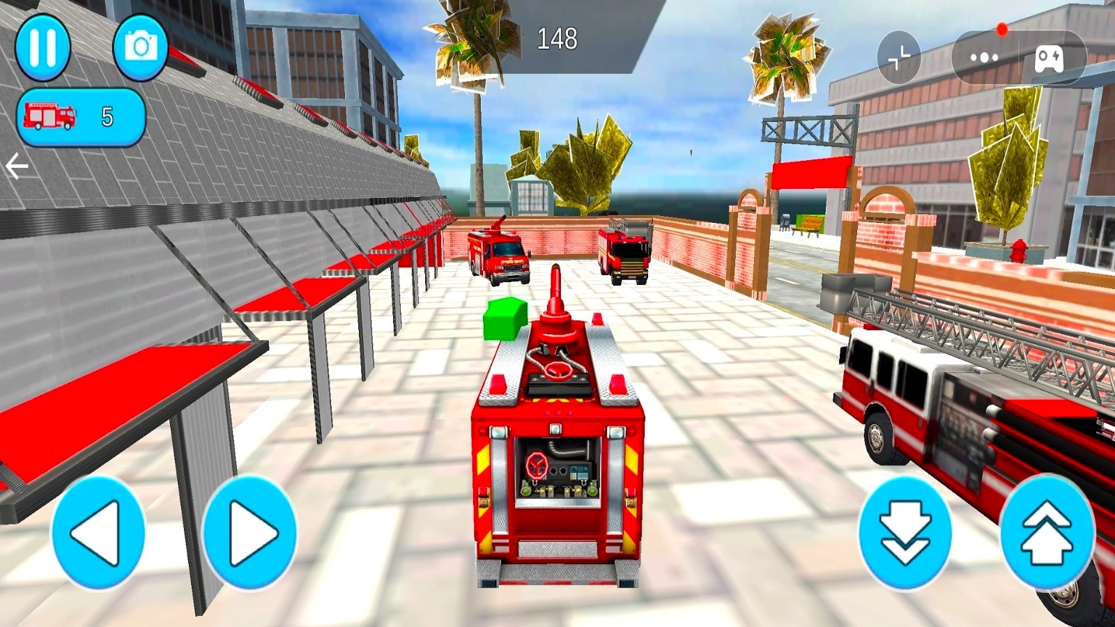 消防车急救模拟游戏