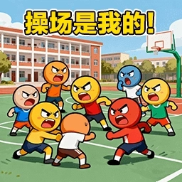 双人校园抢地盘游戏