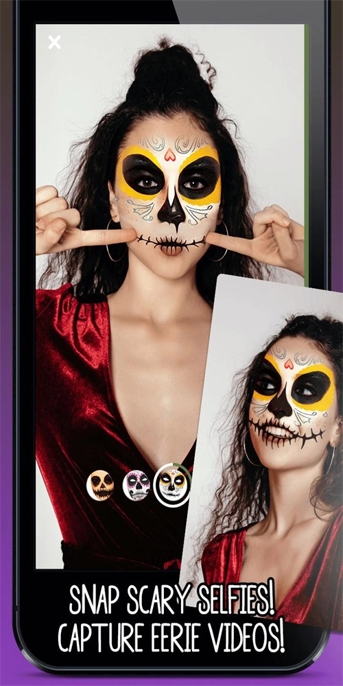 万圣节面具相机