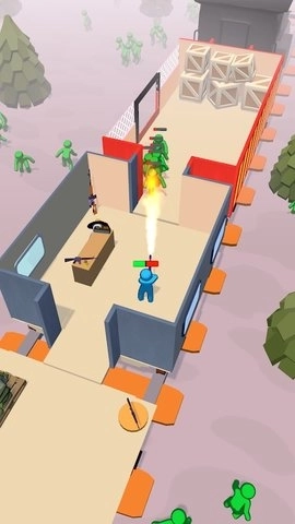 火车防御僵尸生存图2