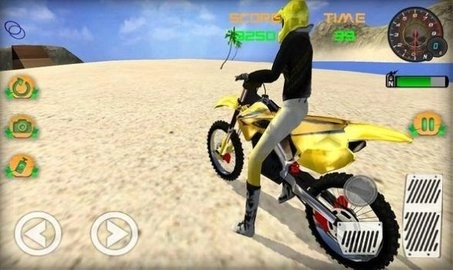 超级3D沙滩自行车赛（Super 3D Beach Bike Racing）(1)