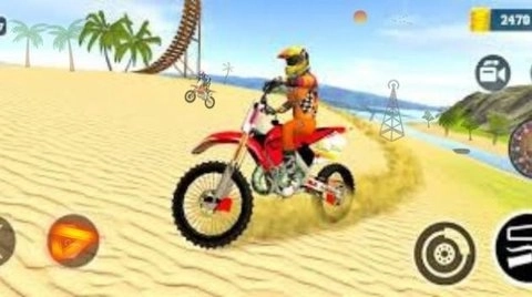 超级3D沙滩自行车赛（Super 3D Beach Bike Racing）(2)