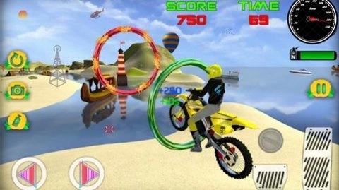 超级3D沙滩自行车赛（Super 3D Beach Bike Racing）(3)