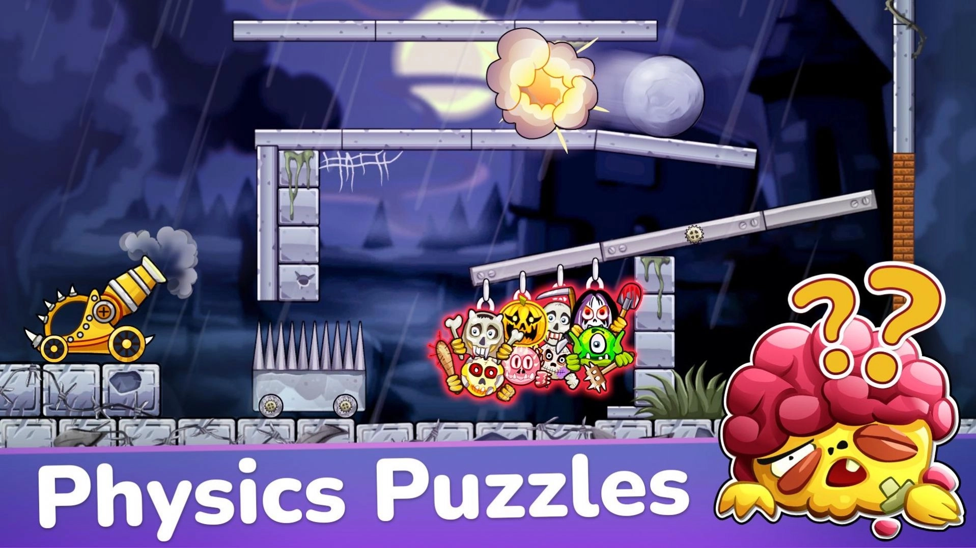 粉碎怪兽谜题图3