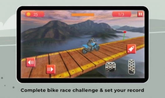 特技自行车赛车手图3