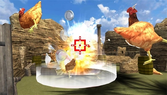 射击公鸡图1