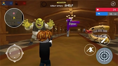 字母射击枪战(3)