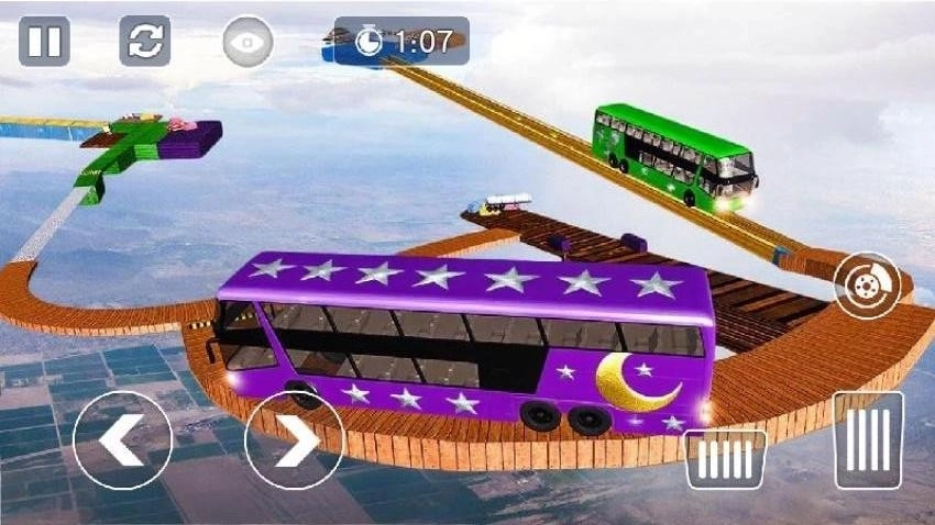 城市特技飞奔游戏