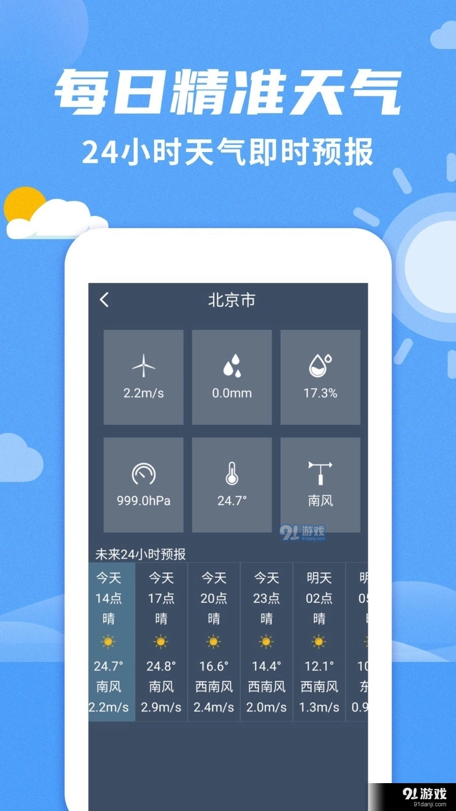 桌面天气预报图2