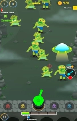 僵尸攻击塔防（Zombie Attack Tower Defense）图2