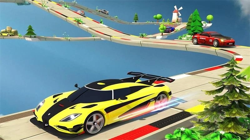 超级匝道山汽车特技(2)