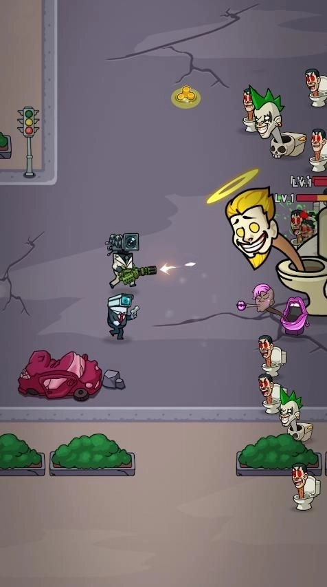 马桶人生存射击