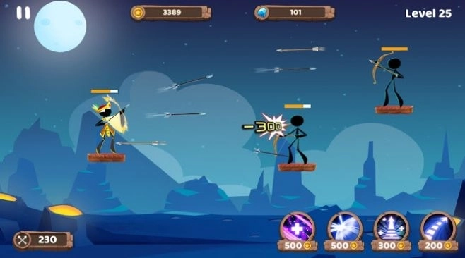 弓箭手先生射箭(1)