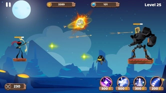 弓箭手先生射箭(3)