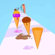 Ice Cream Stack Games Runner