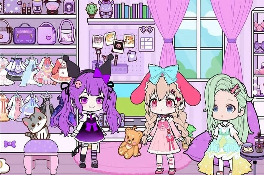 动漫女孩星光乐园(2)