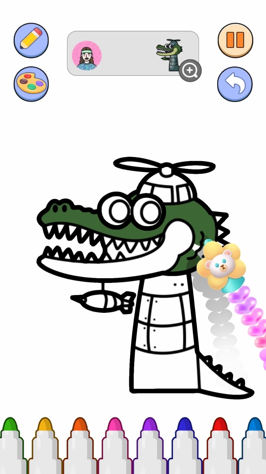 怪物绘画填色(1)