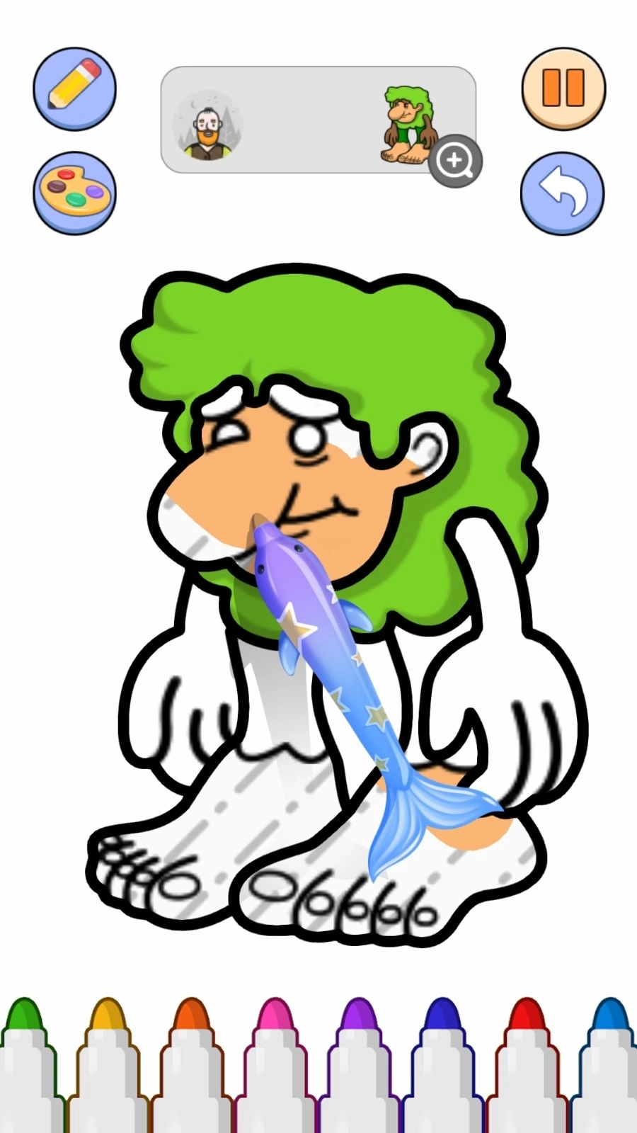 怪物绘画填色(3)