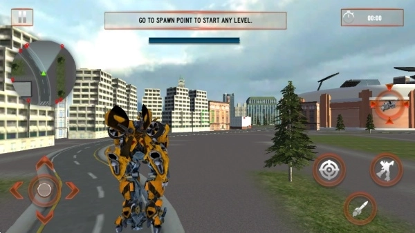 直升机转变机器人3