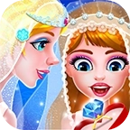 冰雪公主姐妹婚礼游戏
