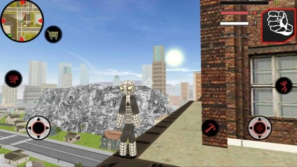 蜘蛛火柴人绳索英雄2中文版(1)