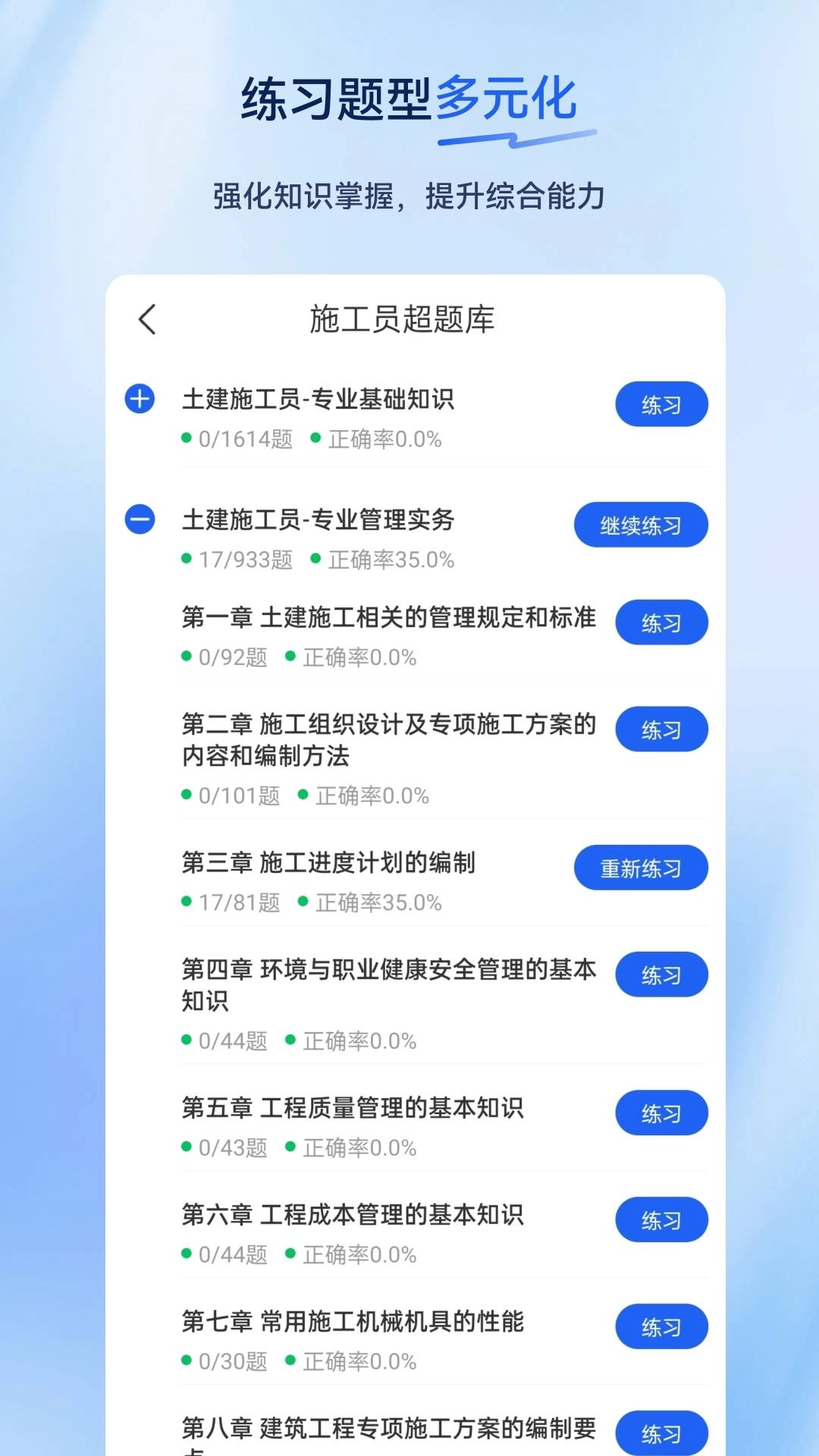 施工员超题库图1