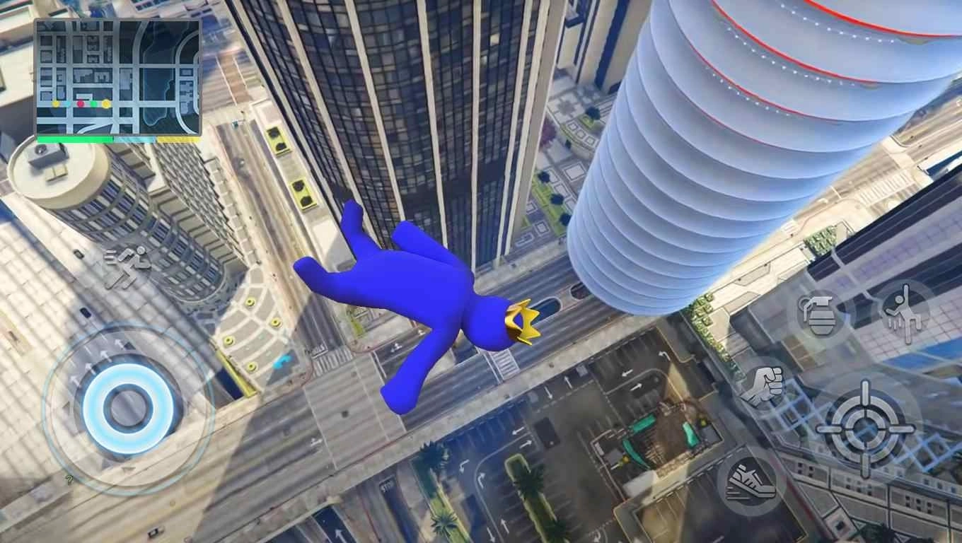 彩虹朋友绳索游戏