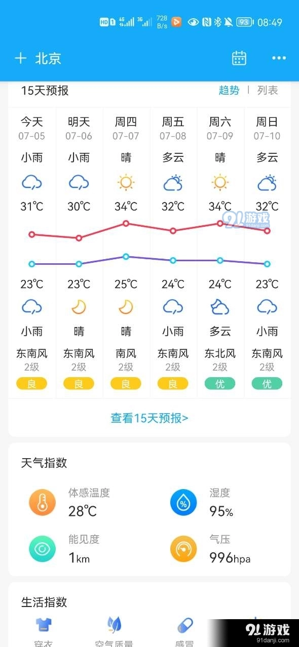 本地实况天气图2