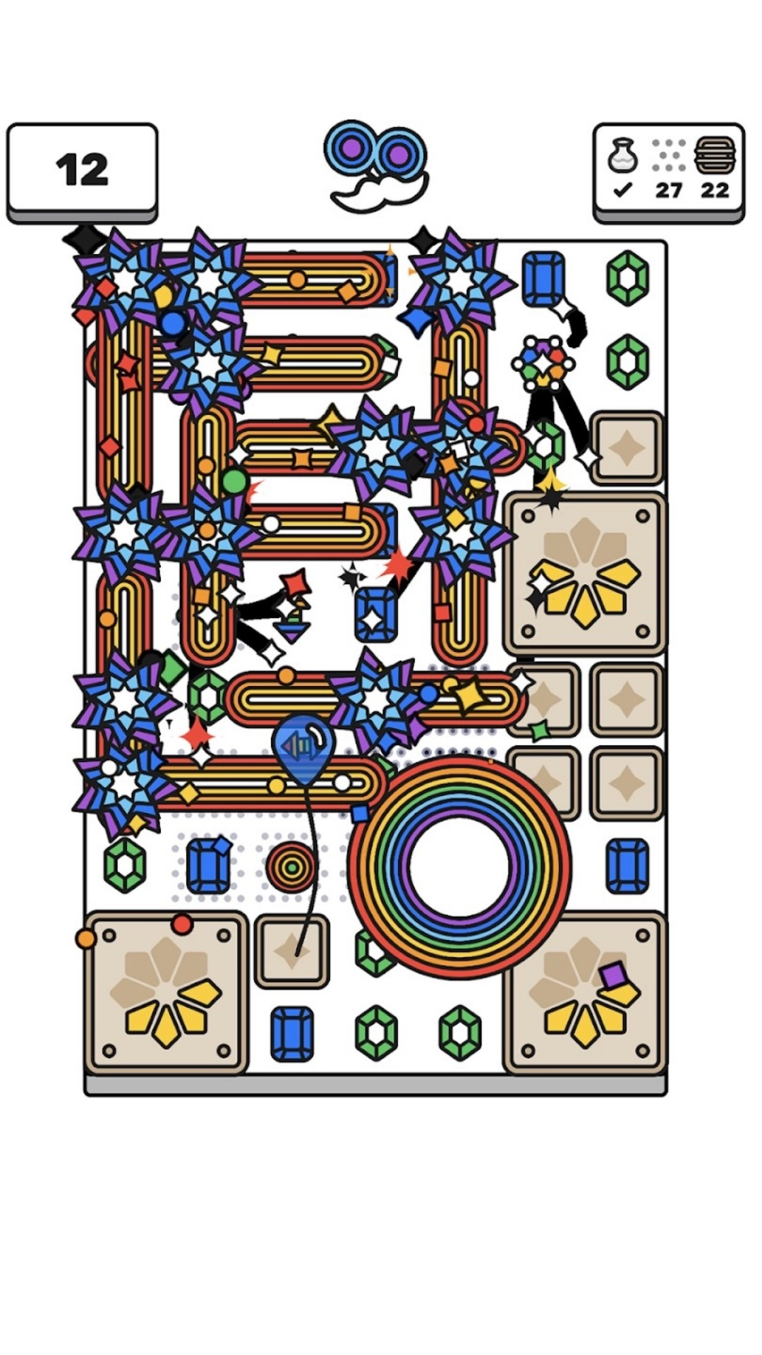 彩块连连爆游戏